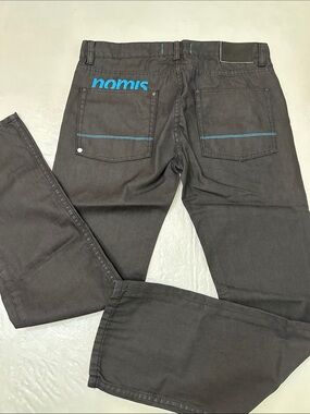 Nomis 36 x31 SLICK DENIM JEAN - Black wash